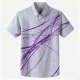 Men's Youth Summer New Shirt - Cotton Short Sleeve Casual Cardigan