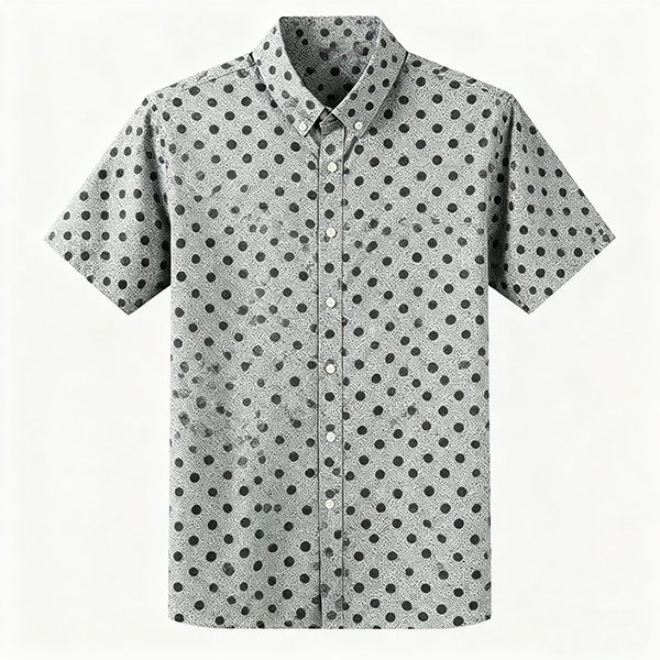 Men's Casual Summer Shirt - New Cotton Short Sleeve Button-Up Cardigan